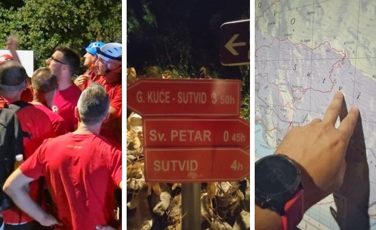 Noćno planinarenje krenulo po zlu: Spuštali se niz Biokovo, izgubili stazu, a onda je nastala panika