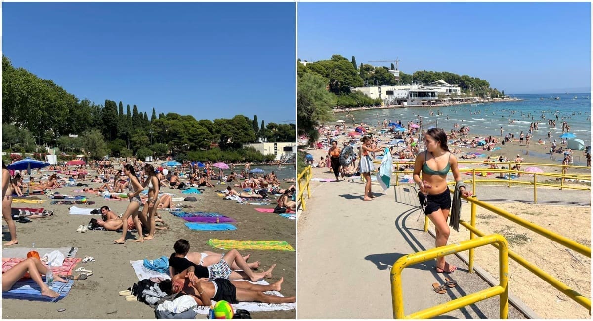 Vruće je kao u paklu. Ovako izgledaju Bačvice