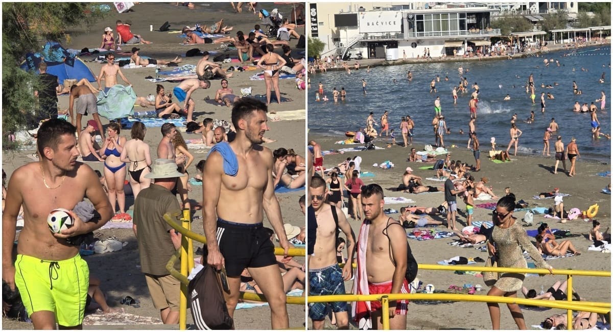 FOTO Bačvice su krcate, pogledajte ove slike