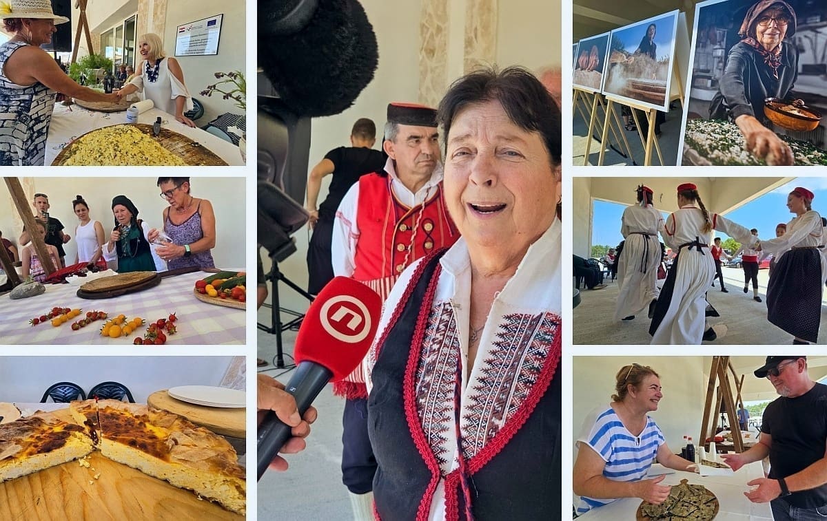 Jeste li ikada kušali prisnac, plisnac ili tituš? Nekoć dalmatinska sirotinjska jela danas su prave delicije. Sve su pojasnile četiri žena na otvaranju izložbe "Pečat od vrimena - Štorija o plisnacu"