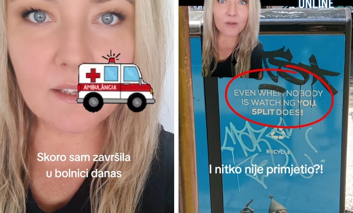 Strankinju jako zasmetao jedan detalj u Splitu, sve je snimila: "Skoro sam završila u bolnici od šoka kada sam danas ovo vidjela"
