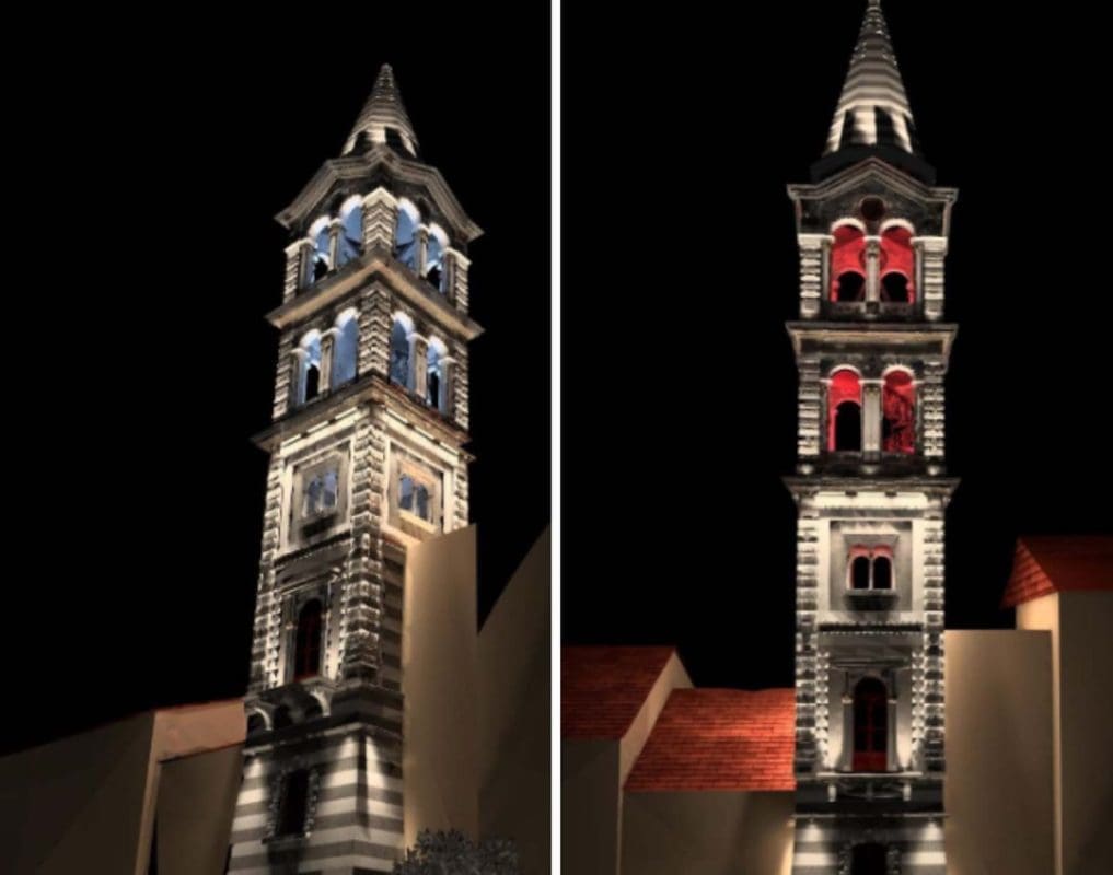 Zvonik Crkve Čudotvorne Gospe Sinjske u novom dekorativnom ruhu: Spoj tradicije i umjetnosti