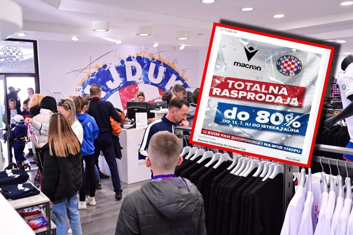 Hajduk na meti prevara, za sve su krivi veliki popusti na Macronove dresove. Ne nasjedajte