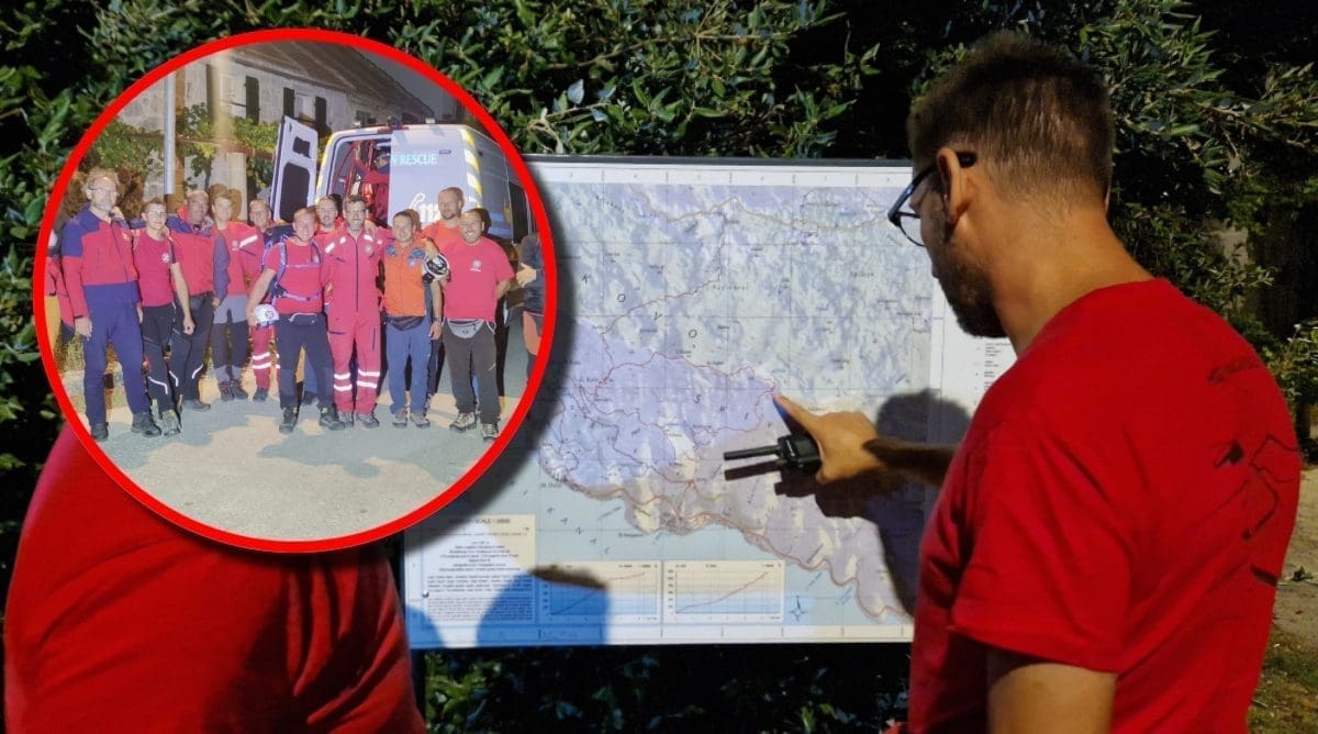 S BIOKOVA SPAŠENI MLADI ČESI Noćna akcija HGSS-a na Velikoj kapeli mogla je lako završiti kobno, a evo i zašto