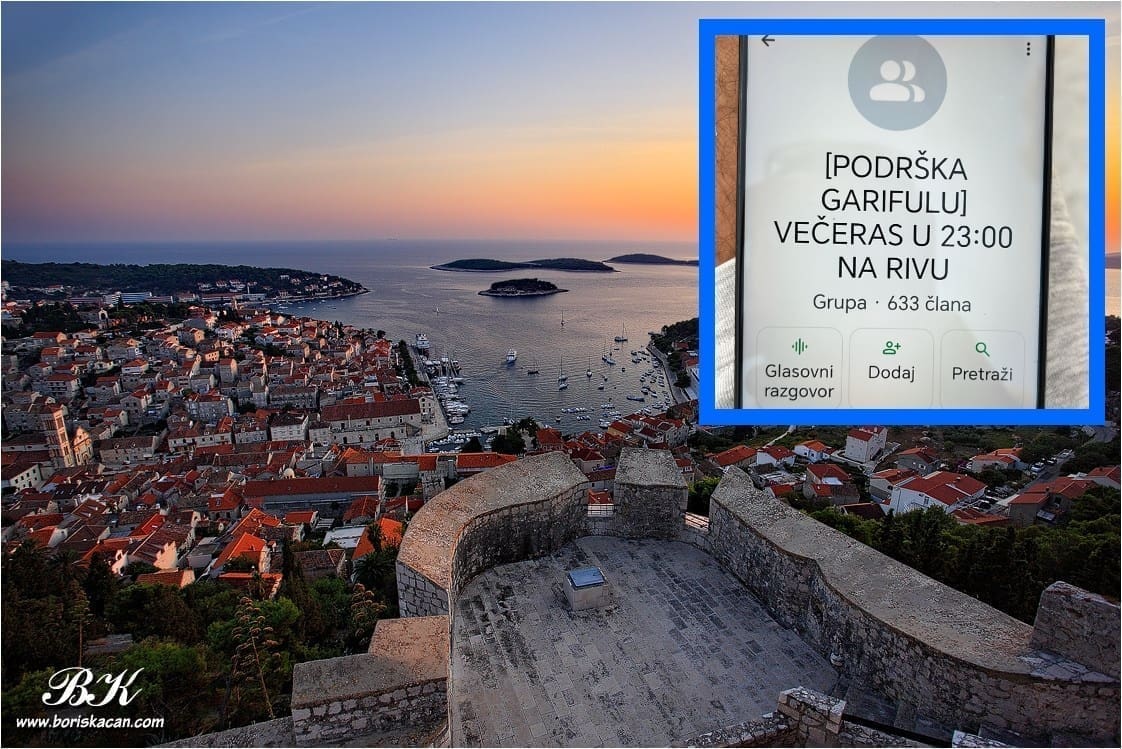 Okupljanje hvarskih ugostitelja: 'Dajmo podršku našem Garifulu da ovo sve izdrži jer mi ne znamo ko je sljedeći'