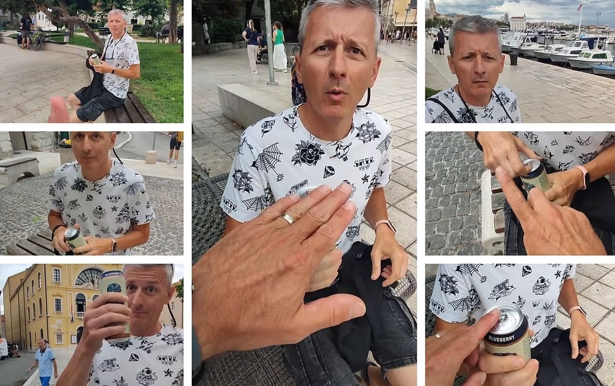 Splitski političar pio pivo u različitim dijelovima grada pa napravio show: "Ovdje može, ovdje ne može. Apsurd"