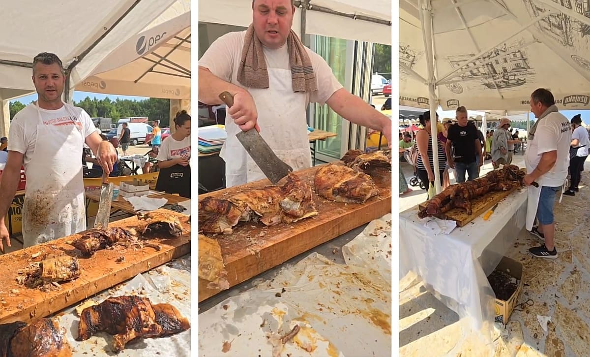 SVETI DESETI Proveli smo dan na Benkovačkom sajmu. Janjetine je nestalo u podne, znate li pošto je kilogram pečenog?