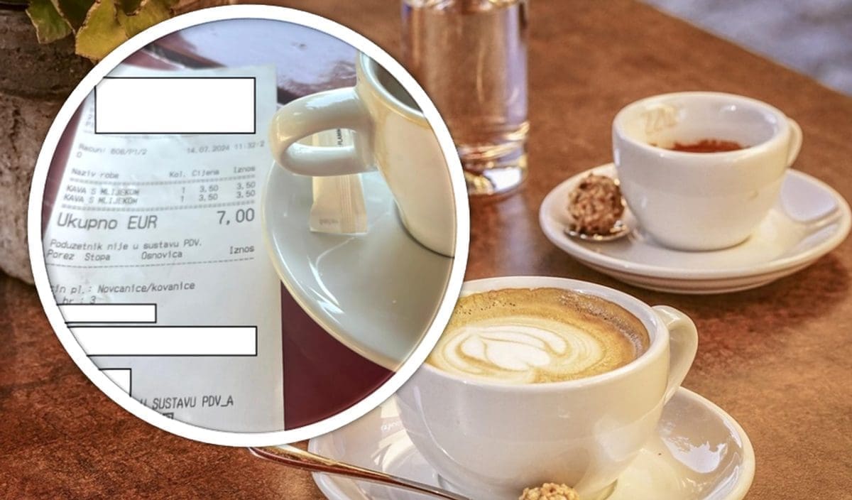 ZANIJEMIT ĆETE OD CIJENE Pogledajte koliko smo platili 'dva gutljaja' kave na jednoj plaži