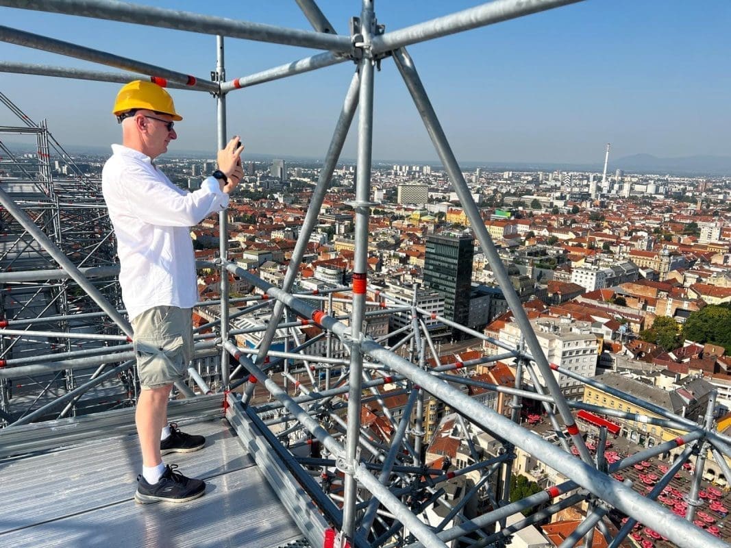 Andro Krstulović Opara na radovima zagrebačke katedrale: "Ne, ne bojte se, ne vraćam se..."