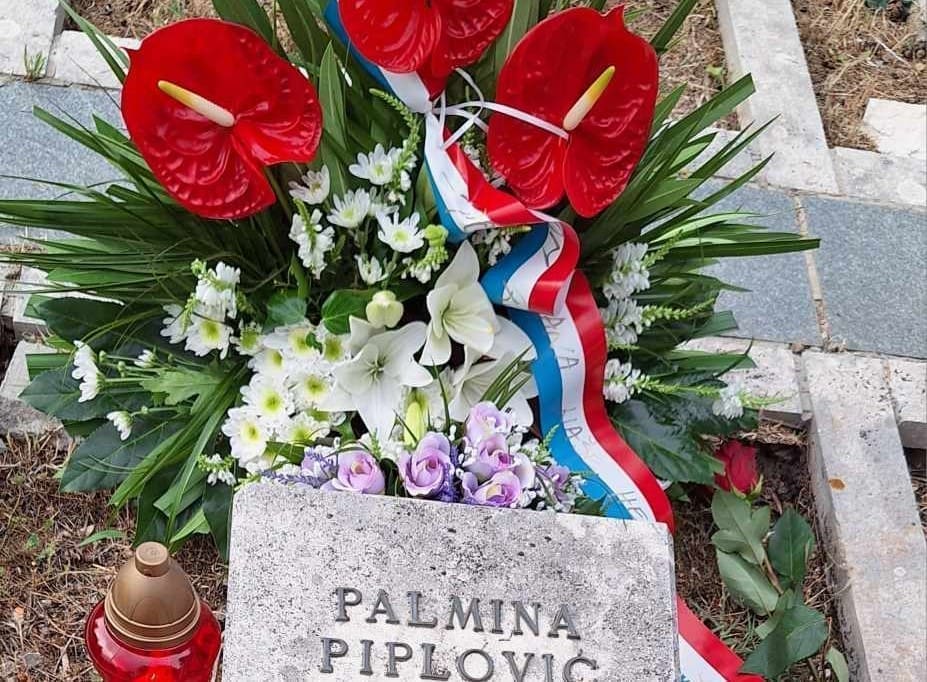 Split: Na Partizanskom groblju obilježen 103. rođendan Palmine Piplović