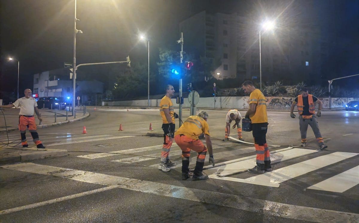 I to je moguće: Radovi na splitskim cestama u gluho doba noći