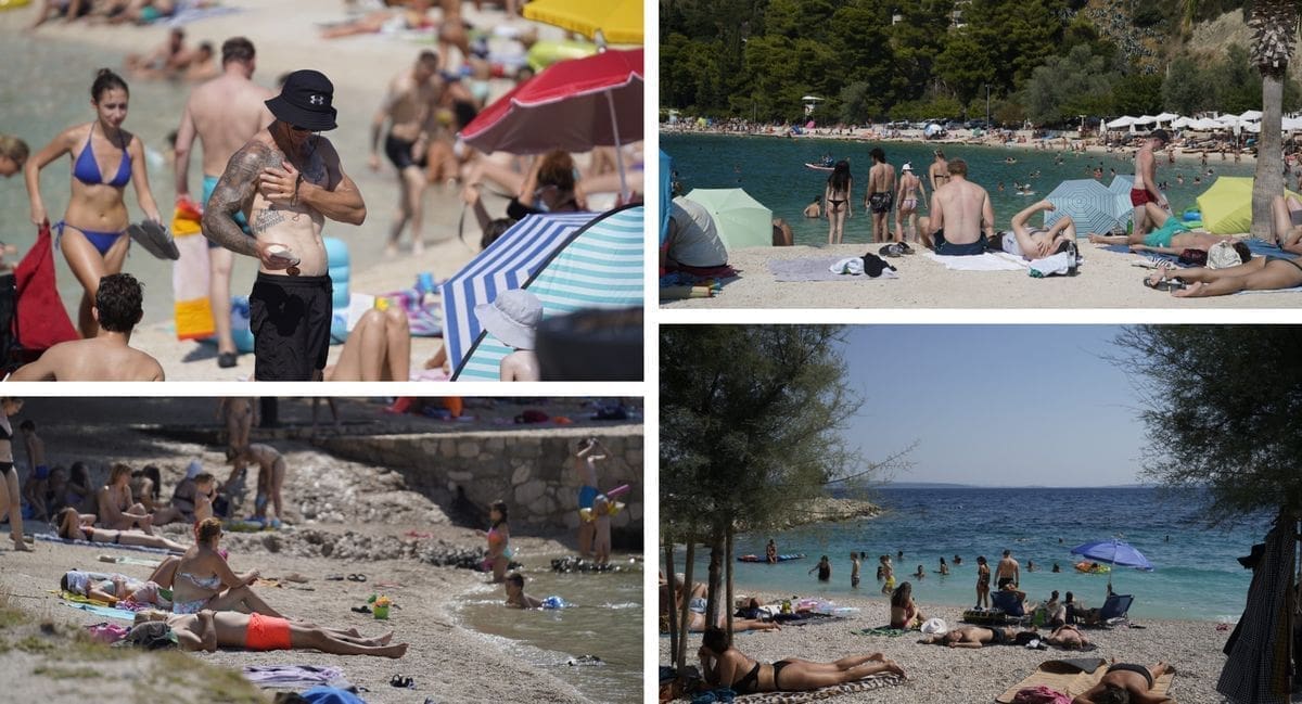 "Upeklo je sunce, dan je k'o stvoren za plažu": Toliko je vruće da su danas svi živi na plaži, pogledajte koga smo sve uhvatili