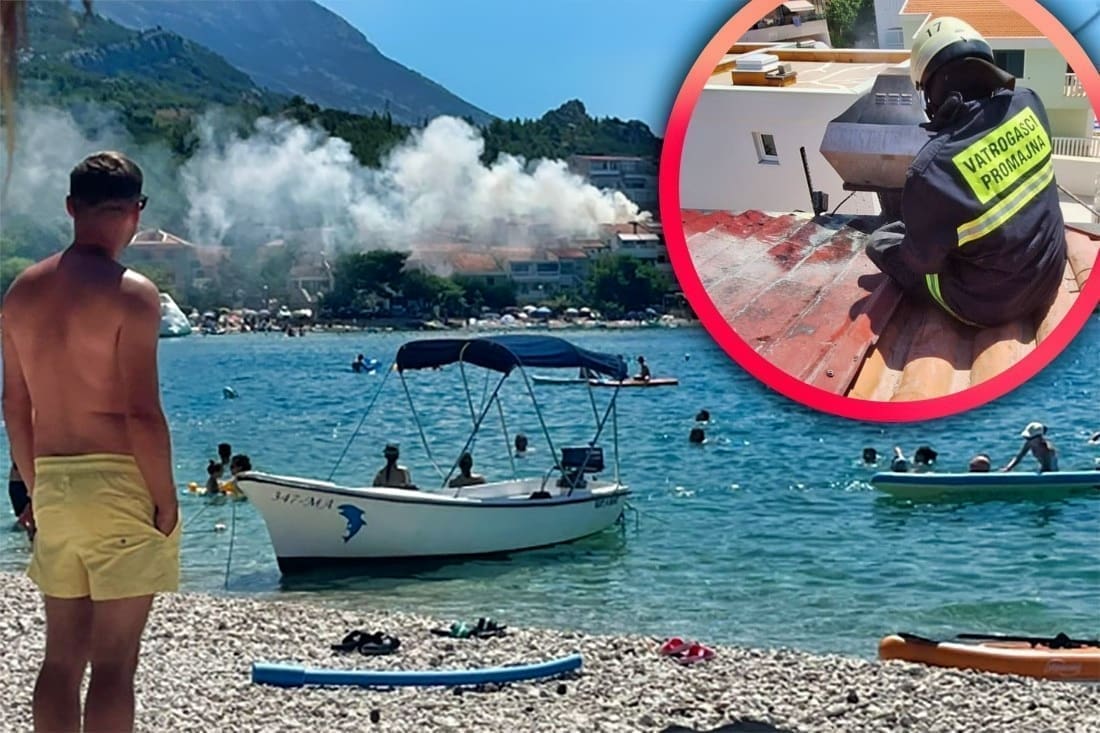 Požar u Promajni, vatrogasci dojurili na krov restorana: "Izgorio je glavni motor..."