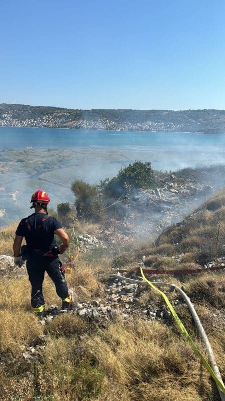 pozar pantana trogir  1 