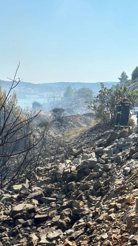 pozar pantana trogir  3 