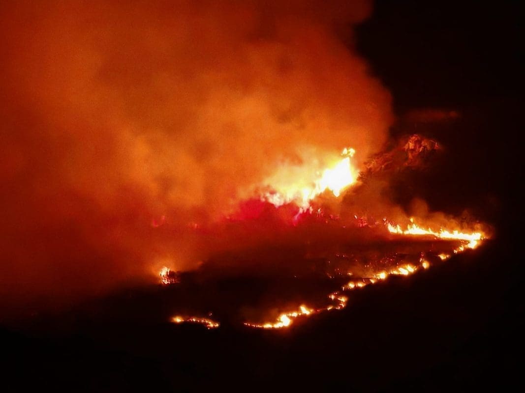 Požar na području Segeta Gornjeg, pomaže i kanader. Zapovjednik: "Situacija na požarištu je povoljna"