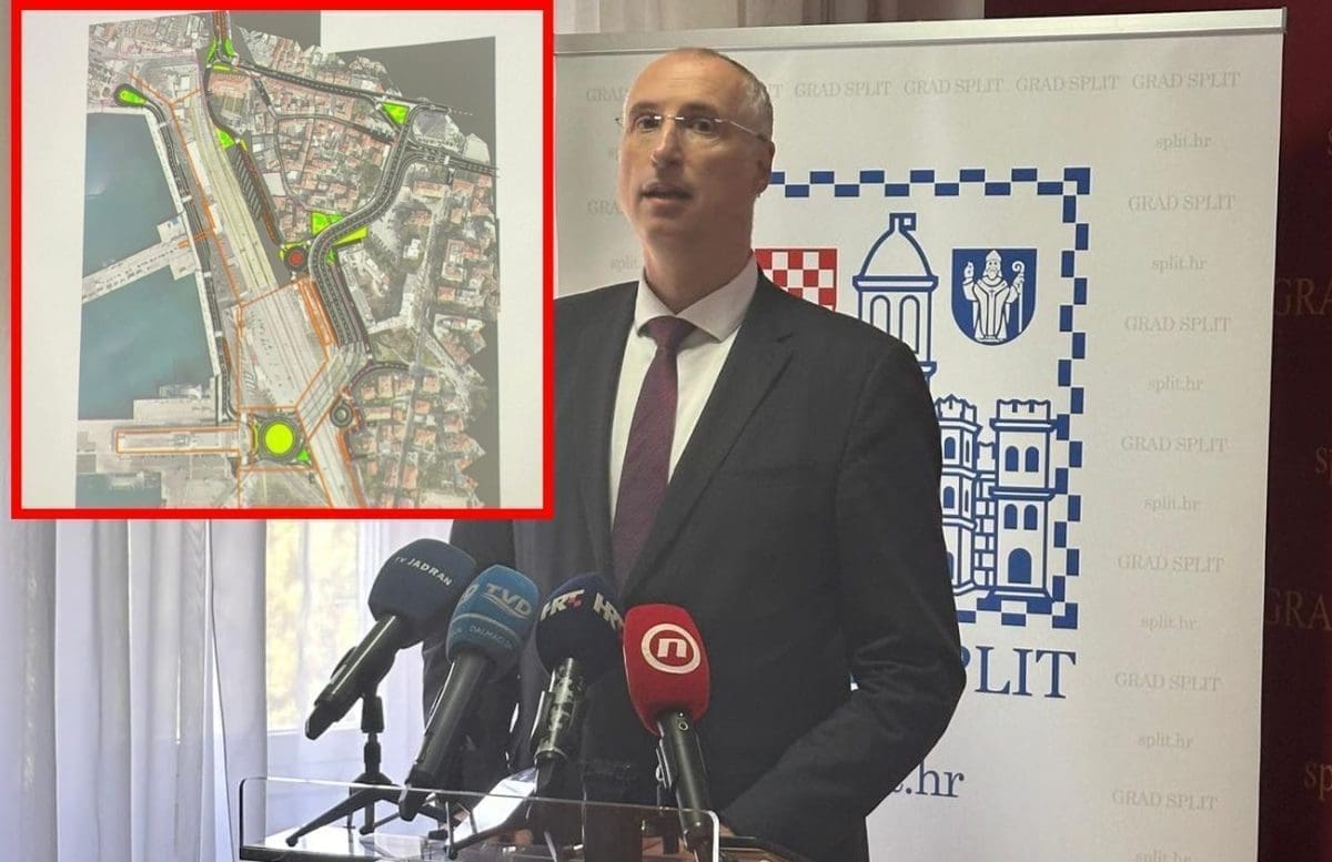 ISTOČNA OBALA JE DOBILA SVOJE RJEŠENJE U Banovini su predstavili projekt idejnog prometnog rješenja za Trajektnu luku