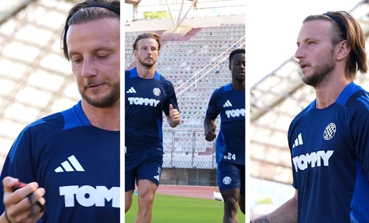 VIDEO "Raketa" je krenula: Ovako su izgledale Rakitićeve posebne pripreme na glavnom terenu Poljuda