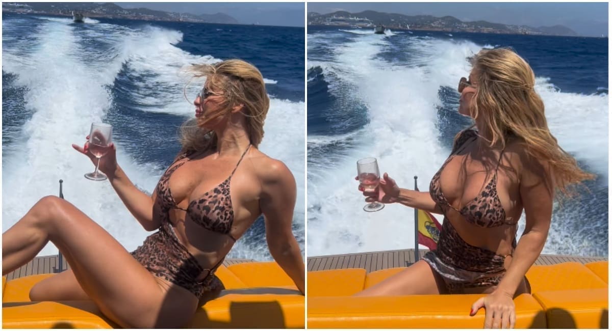 Majka Hajdukovog golmana se snimala u minijaturnom leopard bikiniju