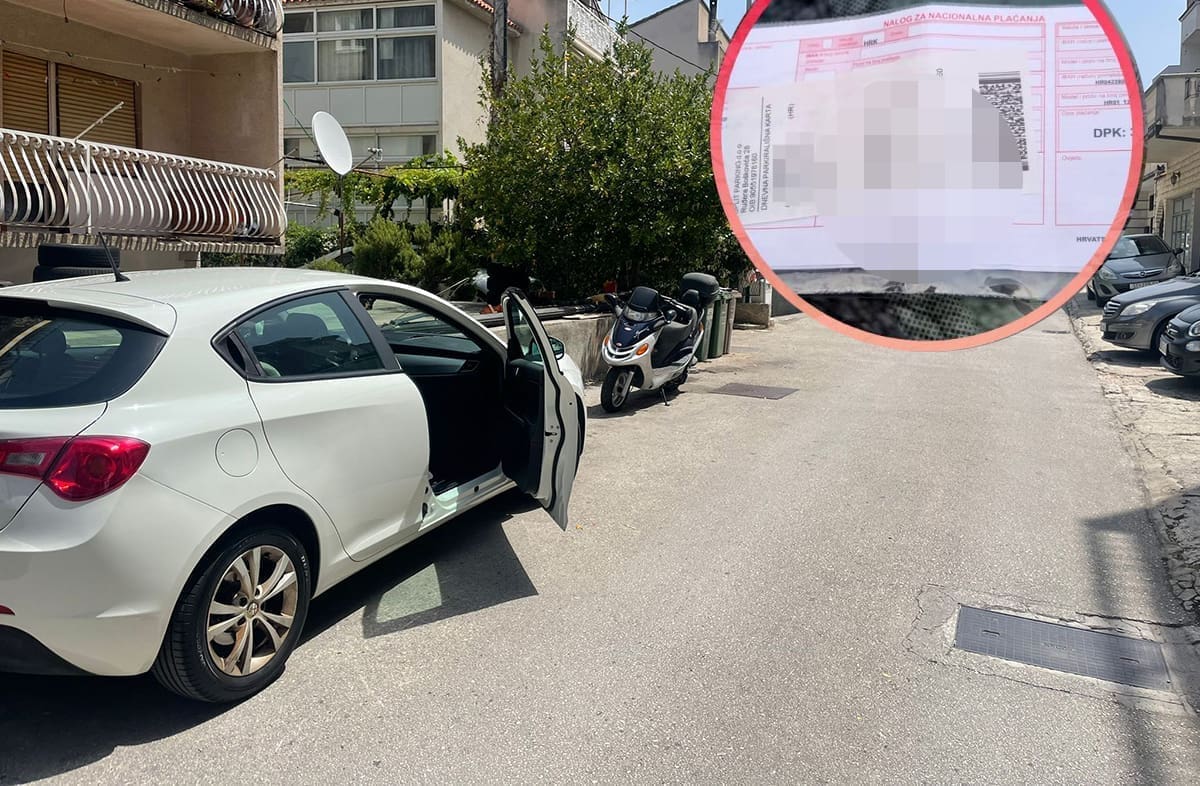 VAŠE VIJESTI Vozače gusto naseljene splitske ulice dočekale "čestitke" zbog parkiranja. Gabelica: "Ljudi iz ove ulice višestruko su tražili postupanje"
