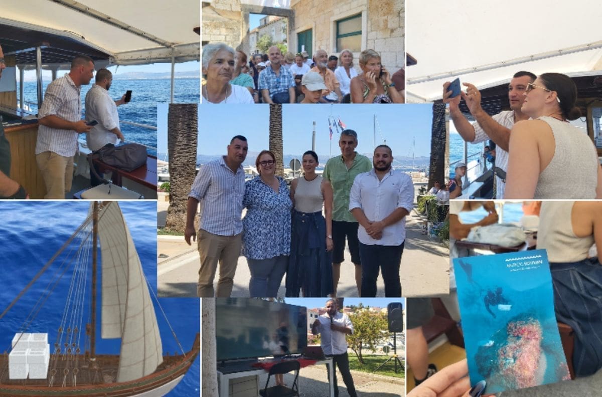 OTVOREN PROJEKT INTERPRETACIJE ANTIČKOG BRODOLOMA U PODMORJU SUTIVANA Nakon više od 1700 godina, izgubljeni nalaz približen je javnosti: "Želimo ponuditi nešto više od mora i sunca"