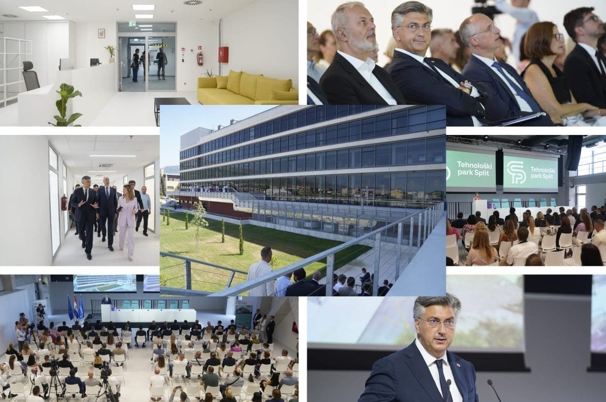 Ponos i sreća tijekom obilaska na Dračevcu. Tehnološki park u Splitu najveći je ICT Hub u Hrvatskoj. Plenković: "Puno ulažemo u Split"; Puljak presretan: "Hvala vam svima i neka nam je sretno"