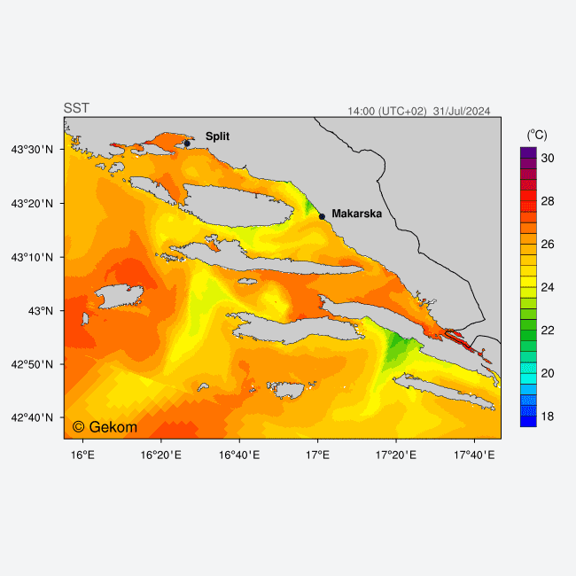 temp sur 2024 07 31 14