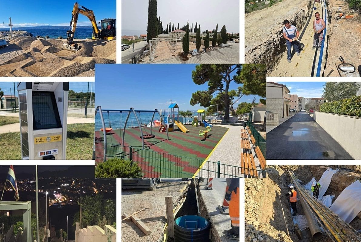 Podstrana: Teško je nabrojiti sve što se napravilo posljednjih šest mjeseci - od dječjeg igrališta do biciklističko-pješačkih staza