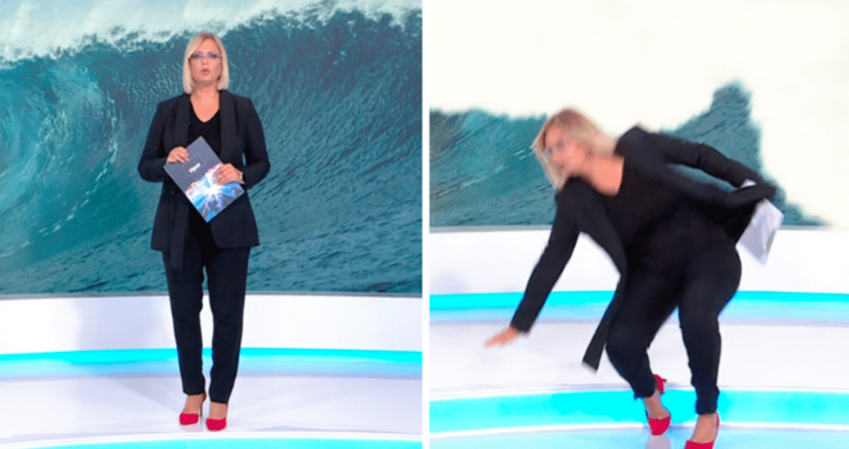 HRT-ova voditeljica pala usred Dnevnika: "Živa sam, nastavljamo..."