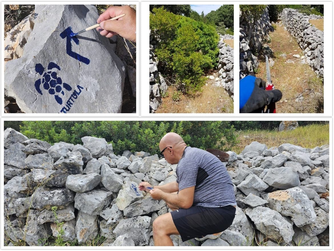 Austrijanac došao na dalmatinski otok i nakon puno muke i truda, očistio i markirao sve zapuštene putove kako bi drugi sigurnije hodali otokom