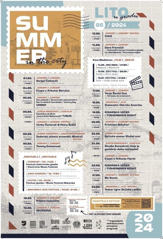 Citylight Lito u gradu Kolovoz