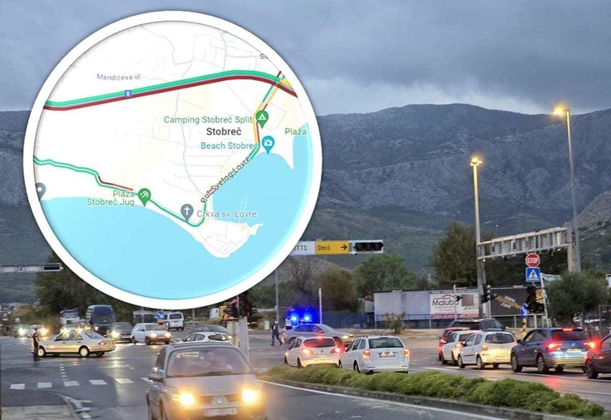 Prometni kolaps je na istoku Splita
