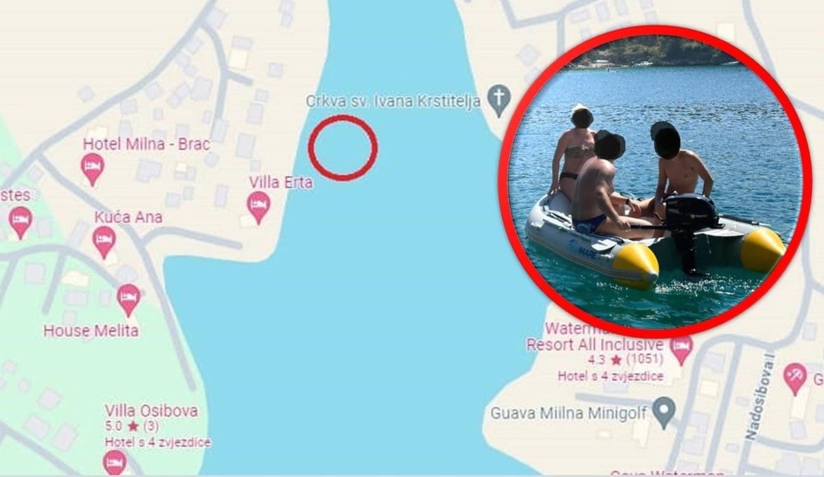 Jeste li vidjeli nešto čudno? Netko je na ovoj lokaciji pod okriljem noći ukrao gumenjak. Vlasnik sve moli za pomoć