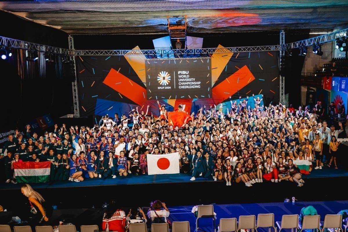 Studentski cheerleaderi sudjelovali na svjetskoj smotri u Splitu