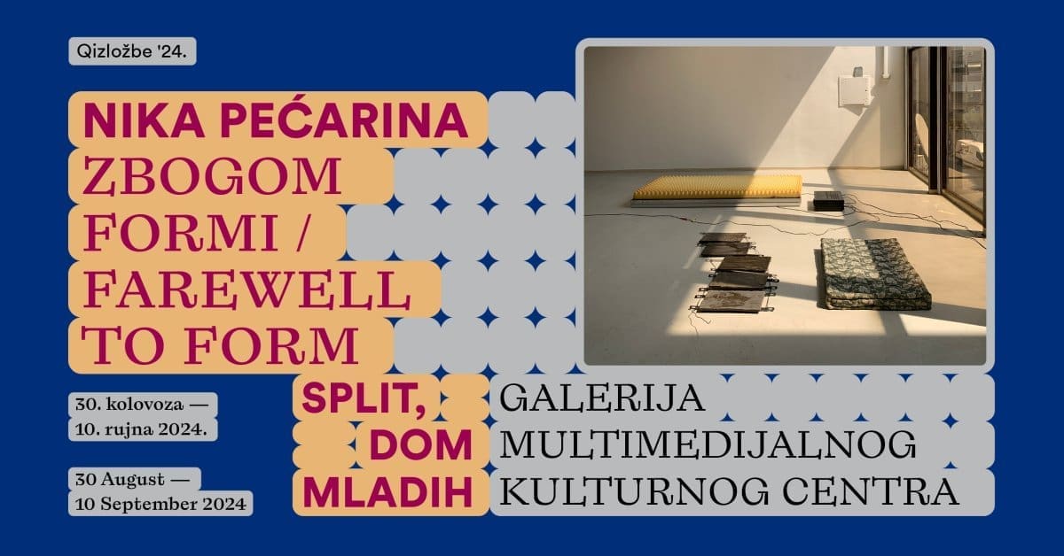 U Domu mladih Split otvara se izložba autora Nike Pećarine