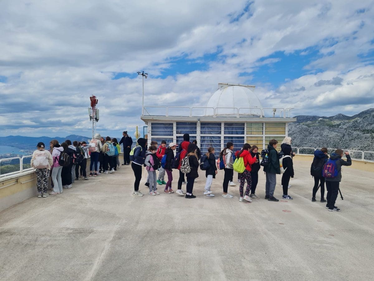Mala škola astronomije Zvjezdanog sela Mosor i u novoj školskoj godini