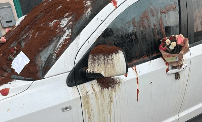 OSVETA SE SERVIRA HLADNA Pogledajte čime su počastili vozača koji im je autom blokirao ulaz u garažu