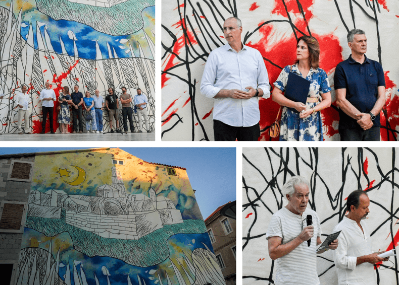 VELIČANSTVENO U Splitu svečano otvoren mural Judita