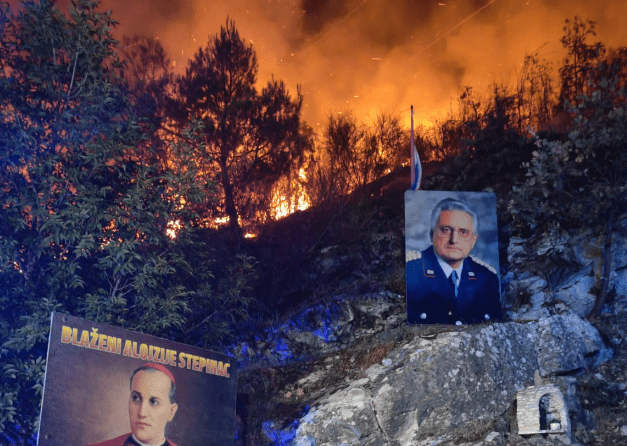 Tuđman i Stepinac spašeni od vatre