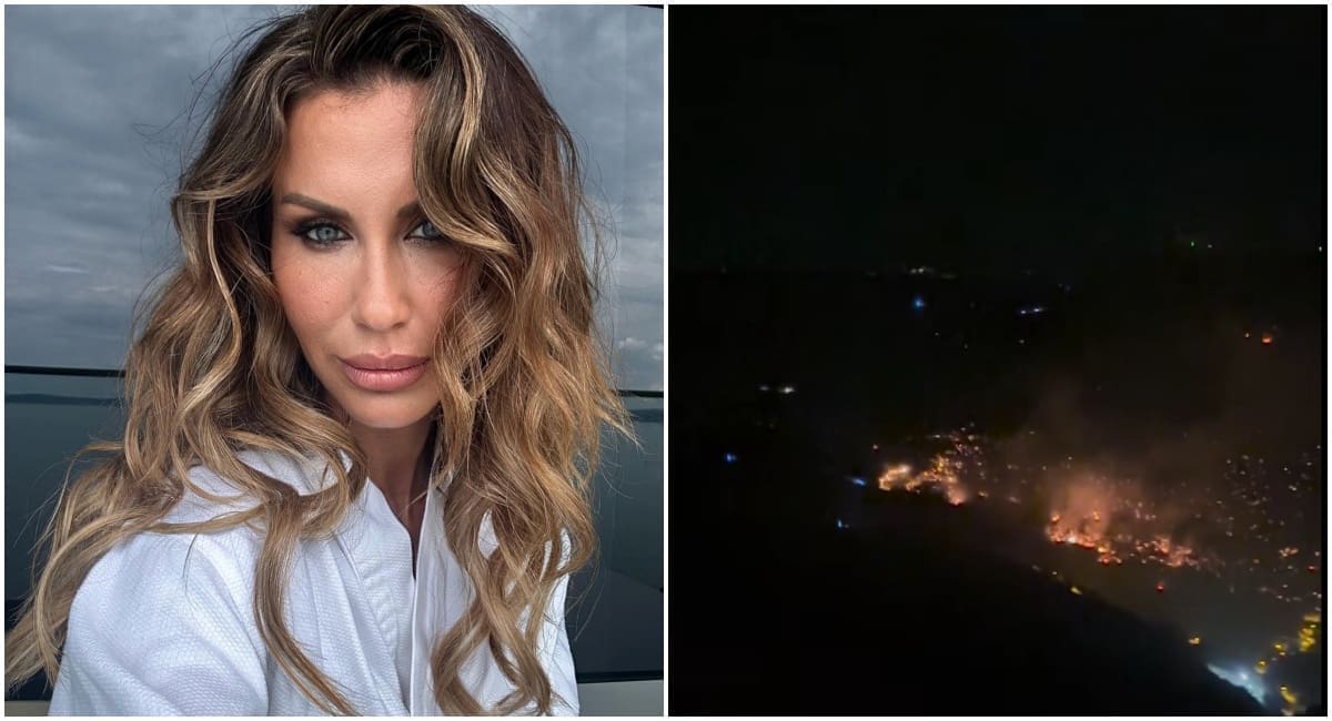 Ana Gruica Uglešić objavila dramatičan video požara u Sitnom Gornjem