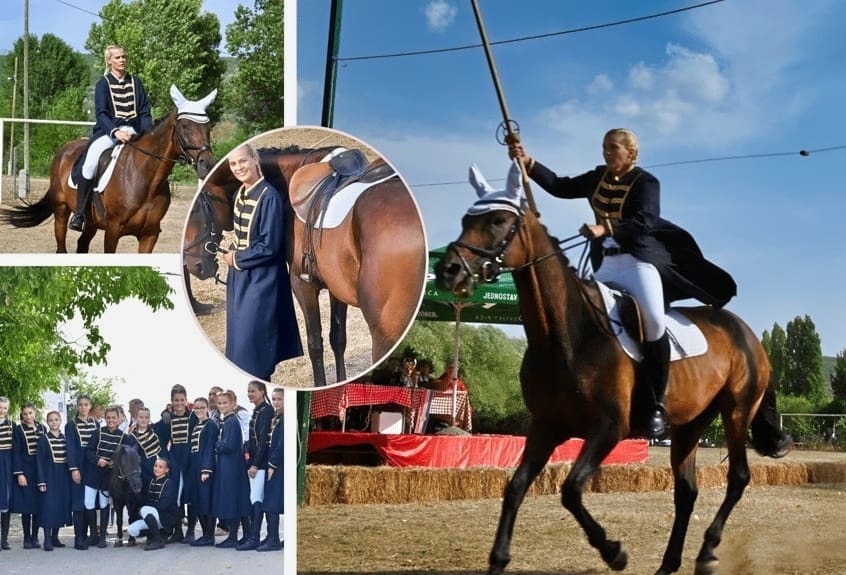 SENZACIJA U ZAGORI Diana je najstarija debitantica Ženske alke, a jahala je na konju koji je preplivao Perućko jezero i zaludio svijet: „Alfa me je svemu naučila, konj je ispred svega“