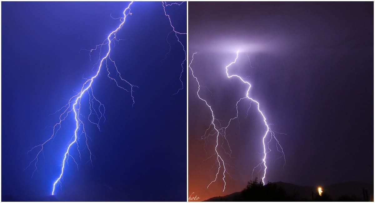 FOTO Pogledajte fascinantne slike munja nad Mosorom