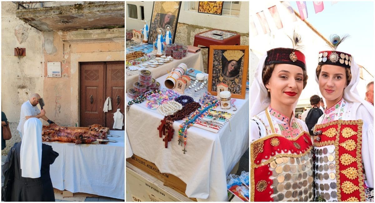 Sinj je krcat, hodočasnici stigli... Evo kakve su cijene hrane i suvenira