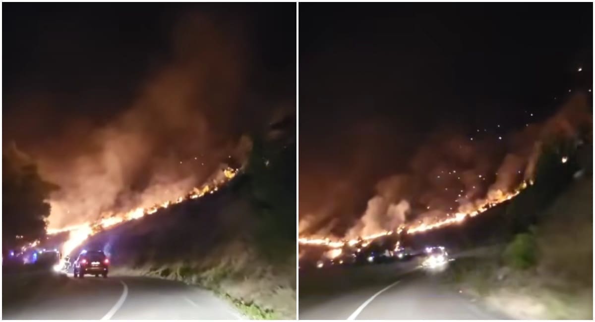 VIDEO Sinoćnji prizori u Sitnom Donjem su bili stravični, ova snimka to najbolje pokazuje