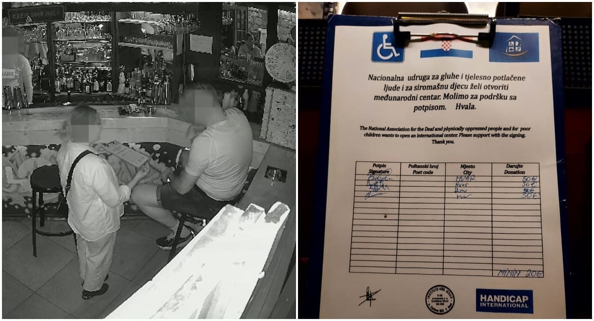 Prevarantica u Dalmaciji glumi da je gluhonijema i skuplja novac: "Pobjegla je kad sam pozvao policiju"