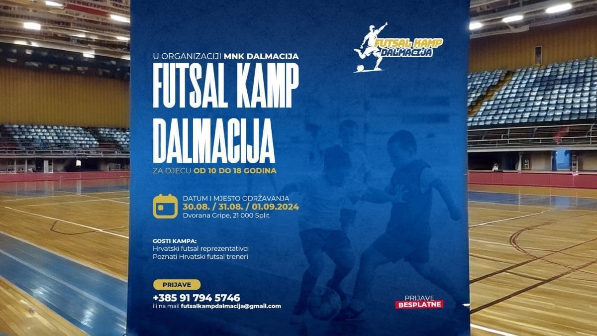 Poziv svim mladim nogometašima: Besplatan kamp s vrhunskim trenerima u Splitu