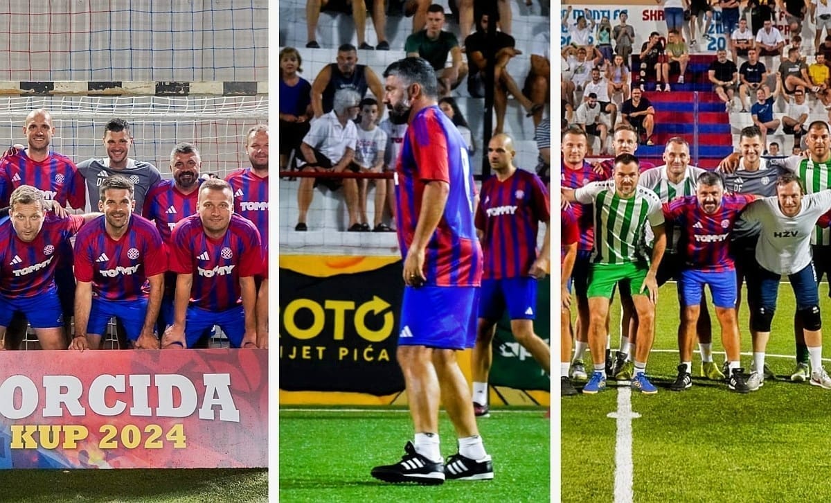 VIDEO Opća euforija i ovacije kada se Gattuso pojavio pred publikom na Torcida kupu