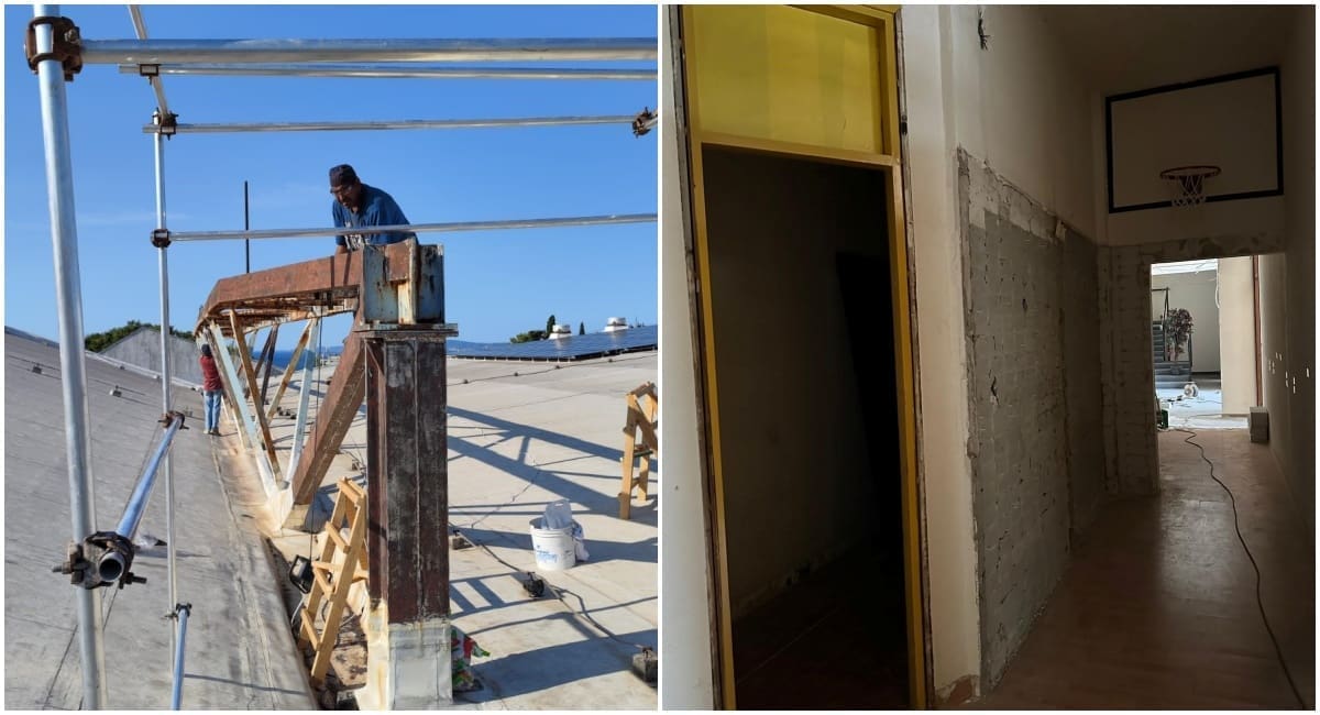 Počinje obnova male dvorane na Gripama