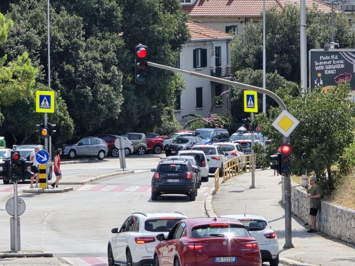 Gužva je u Splitu i oko Splita