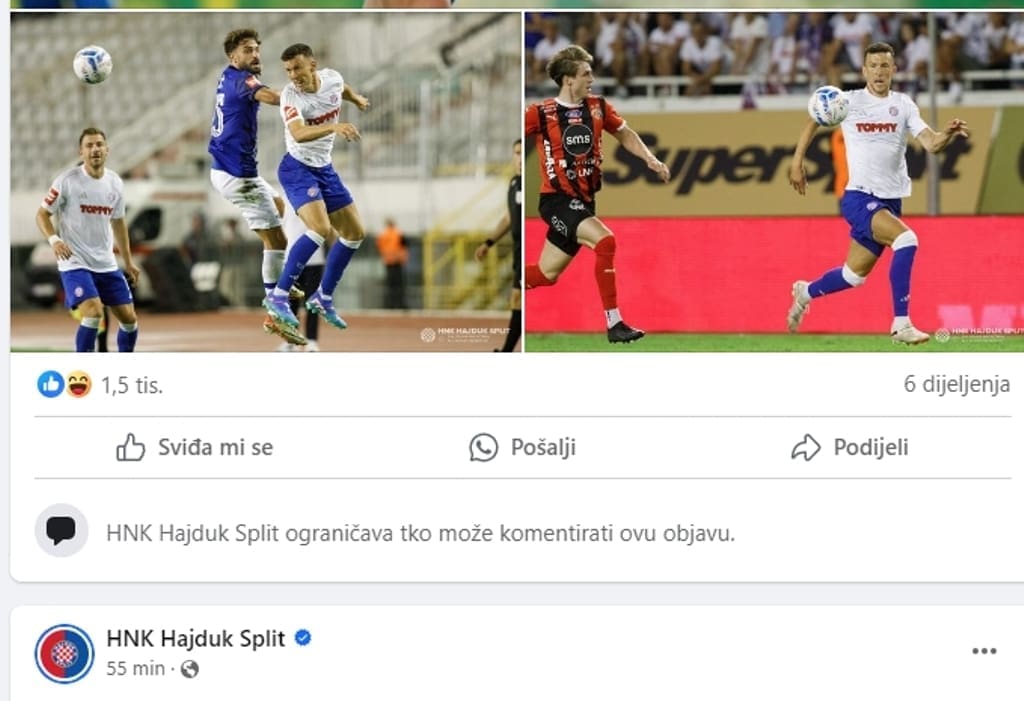 ODLAZAK PERIŠIĆA Potez iz Hajduka iznenadio navijače